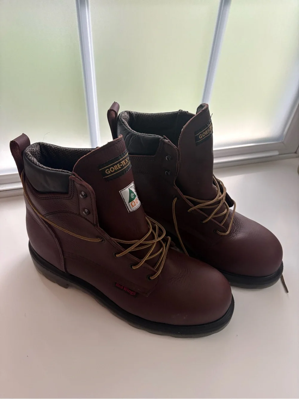 Red Wing Shoes Men's Brown GORE-TEX Work Boots